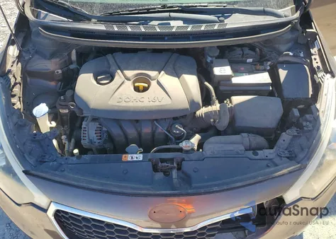 2015 Kia Forte Lx z USA, uszkodzony, nr VIN KNAFX4A64F5357402